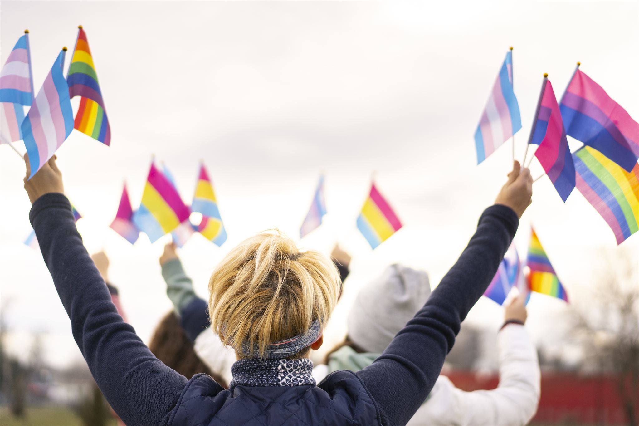 Volunteers participating in cultural festival